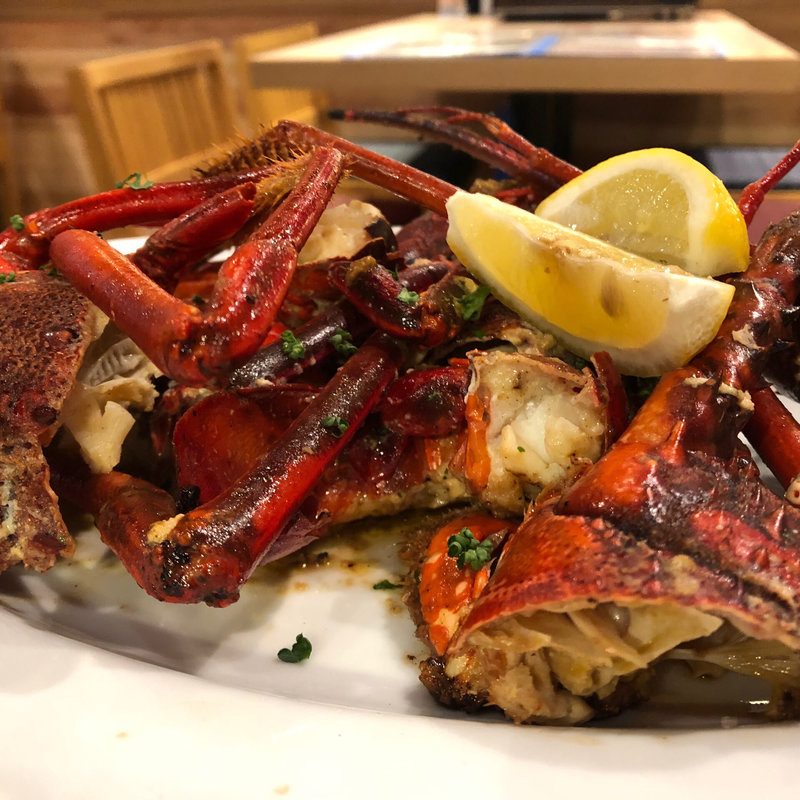 伊勢海老 ガーリックバター(ジャンボ釣船 つり吉 難波店)