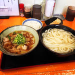 豚バラ肉の肉汁つけ麺(空飛ぶうどん やまぶき家)