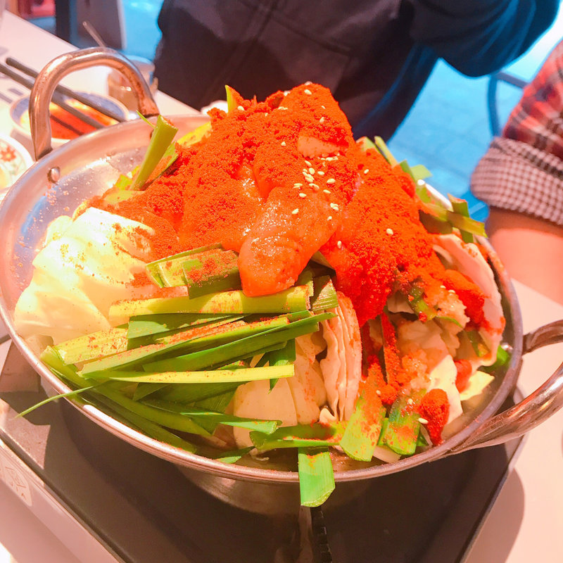 明太もつ鍋(屋台屋 博多劇場 成田店)