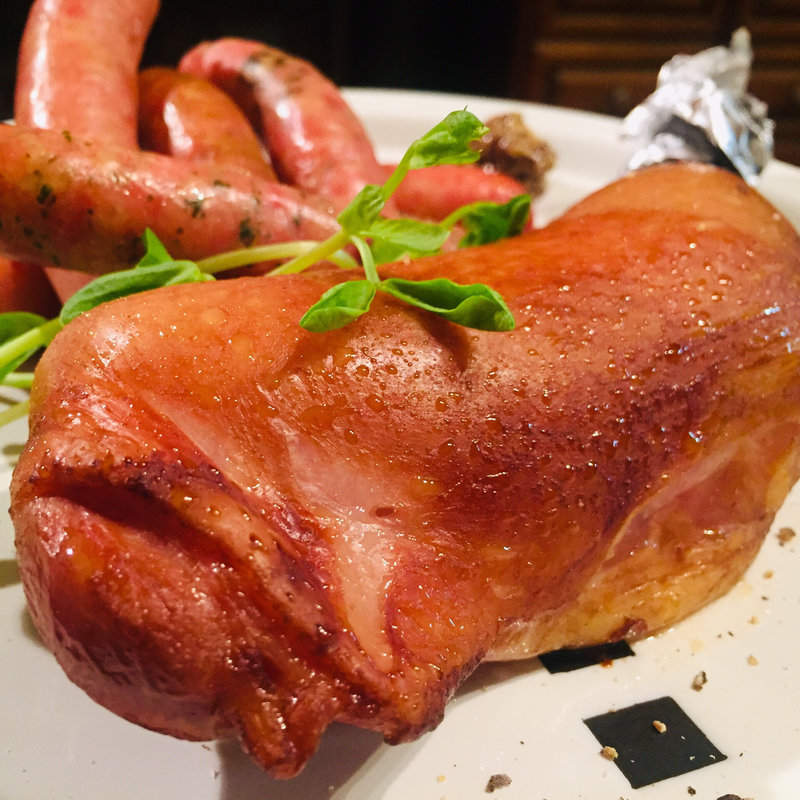 スモークチキン(炭火燻製工房ザルツェンライン)