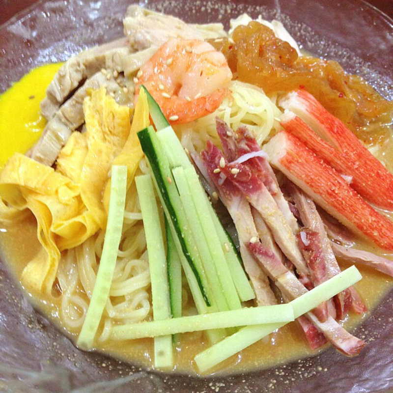 冷やし中華(龍盛菜館 渋谷店)