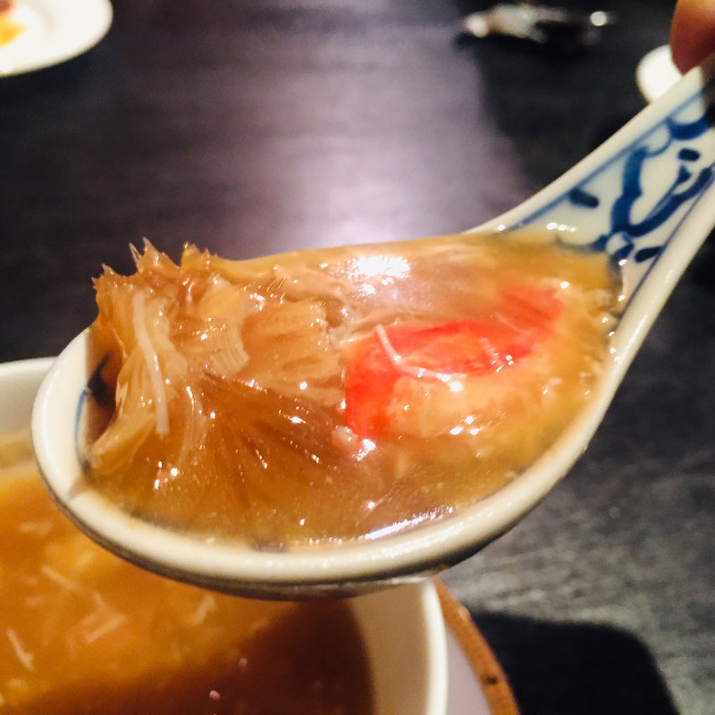 蟹肉入りフカヒレスウプ(Creative Chinese Restaurant Saburo-Aoki)