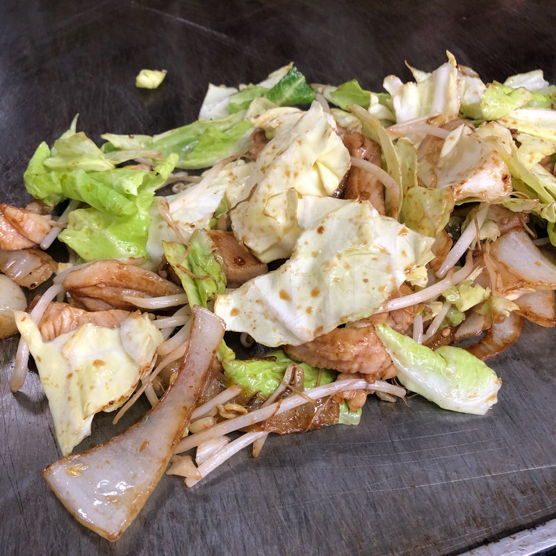 上ミノ焼き(お好み焼吉野)