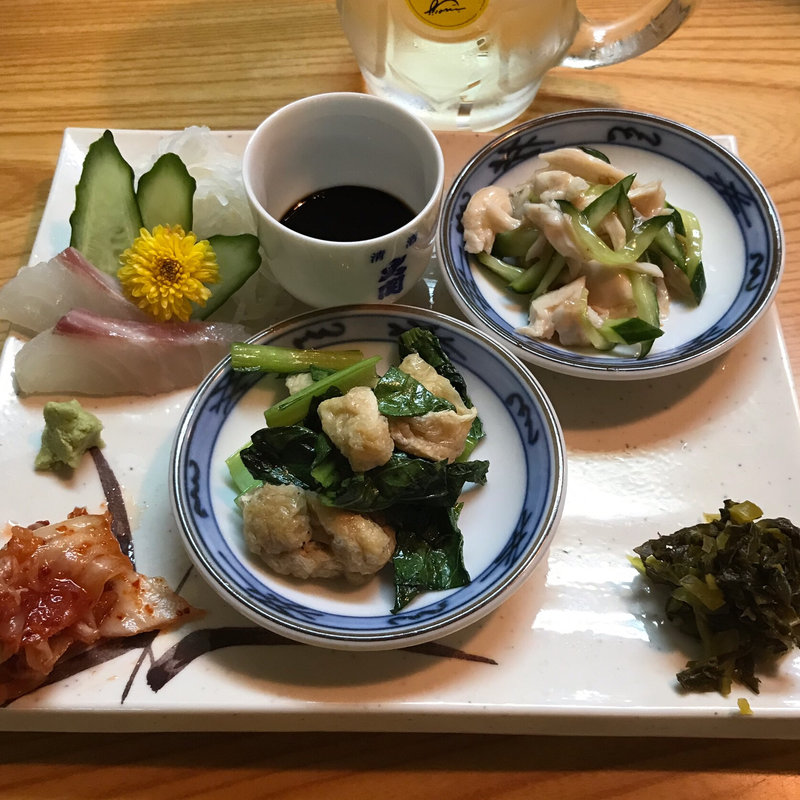 前菜盛り合わせ(なんもり壱番)