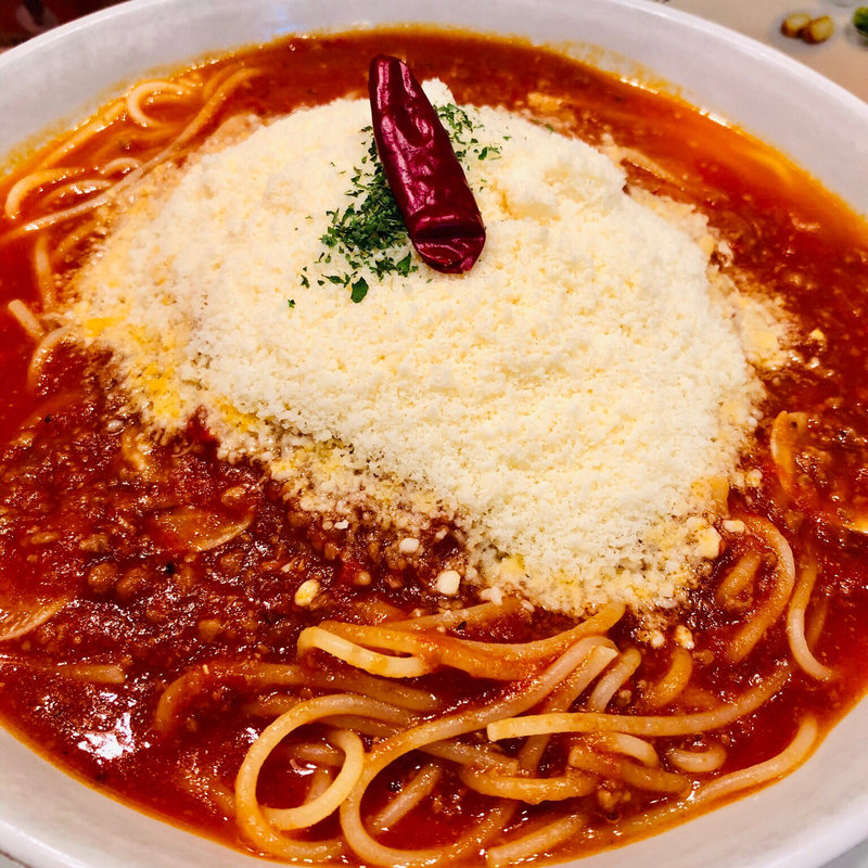 赤唐トマトソースのボロネーゼ　乾麺(はらっぱ 駅ビルモントレー店 )