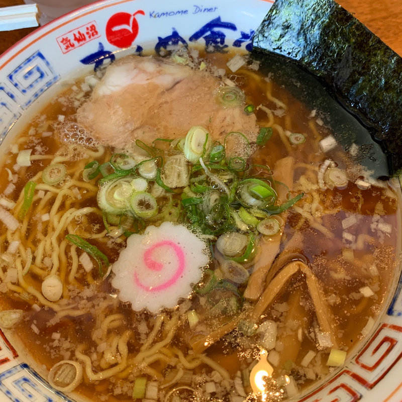 Cセット（かもめラーメン醤油）(かもめ食堂 )