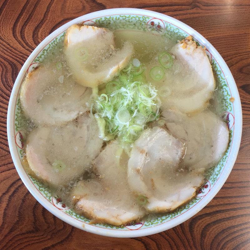 塩チャーシューメン(手打ちラーメン丸富 )