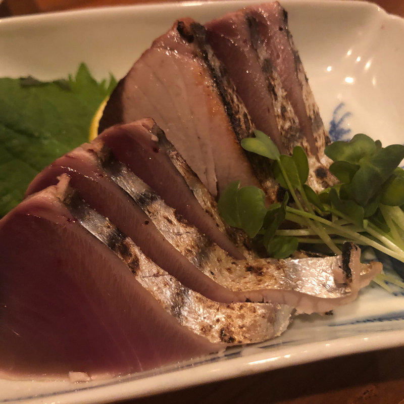 カツオの塩タタキ(ヌンチャク )