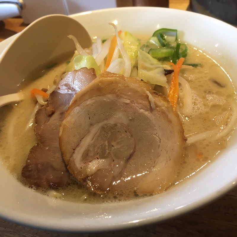 白丸元味＋タンメン野菜(一風堂 札幌狸小路店)