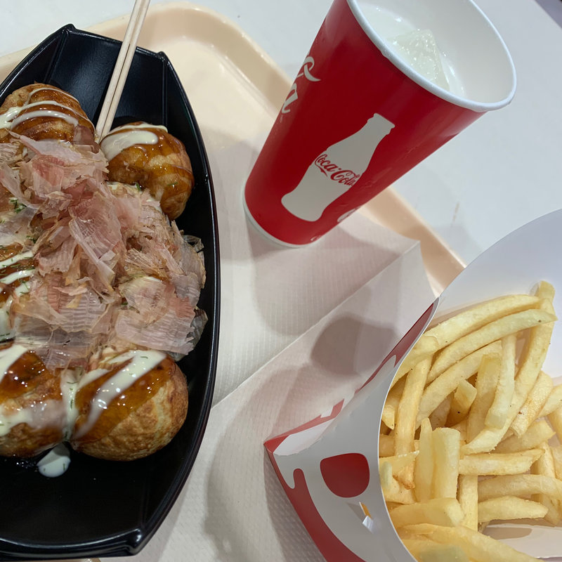 ポテトとたこ焼きセット(ポッポ 大森店)