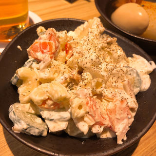マカロニとポテトのダブルサラダ(饂飩ト酒 maru-gin)