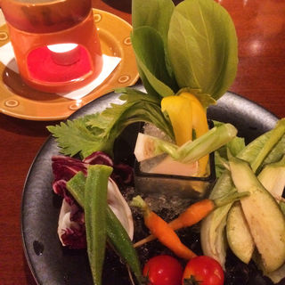 厳選野菜のバーニャカウダ