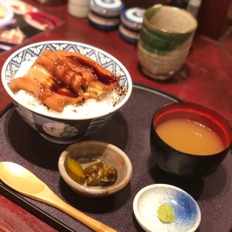 活穴子のあなご丼(まごの邸 )
