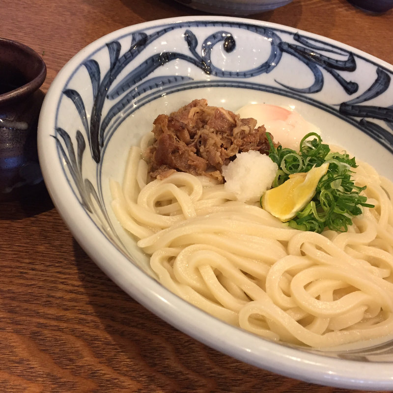 温玉肉ぶっかけ 温(うどん茶屋志道 )