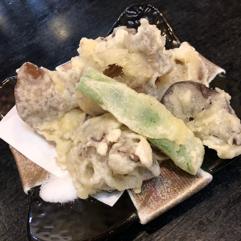 天狗の耳たぶ天ぷら(栄茶屋 本店)