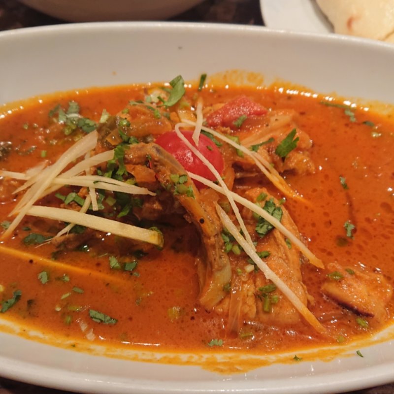 本場インドの市場カレー(グルガオン)