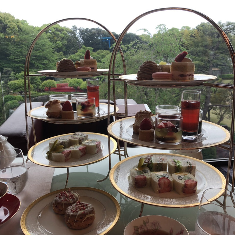 あまおうのアフタヌーンティー(ホテルニューオータニ 東京 )