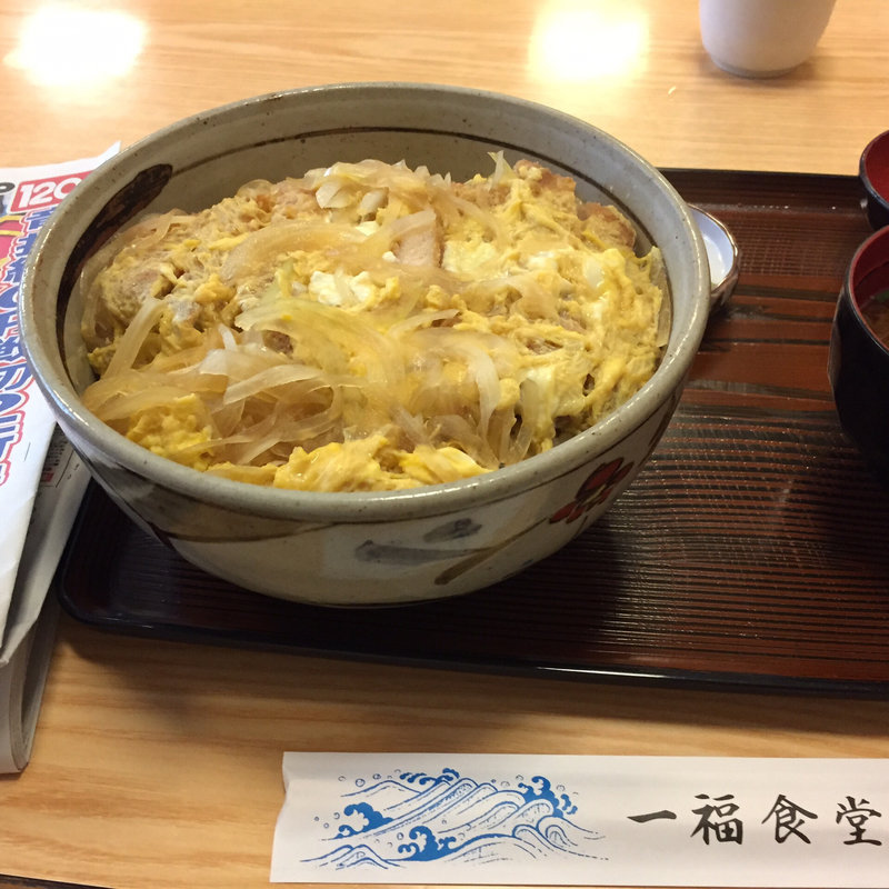 特盛カツ丼(一福食堂)
