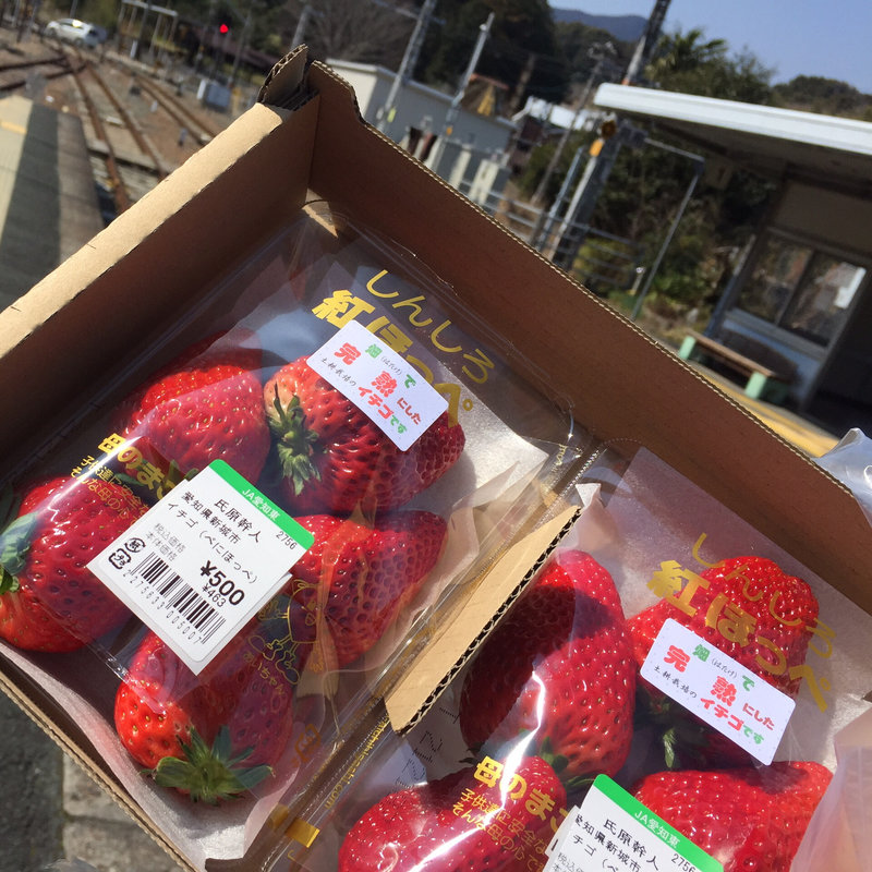 べにほっぺ（いちご）(道の駅 もっくる新城 )