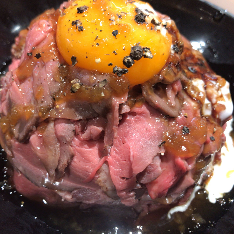 ローストビーフ丼(並)(ローストビーフ星 いわき小名浜店)