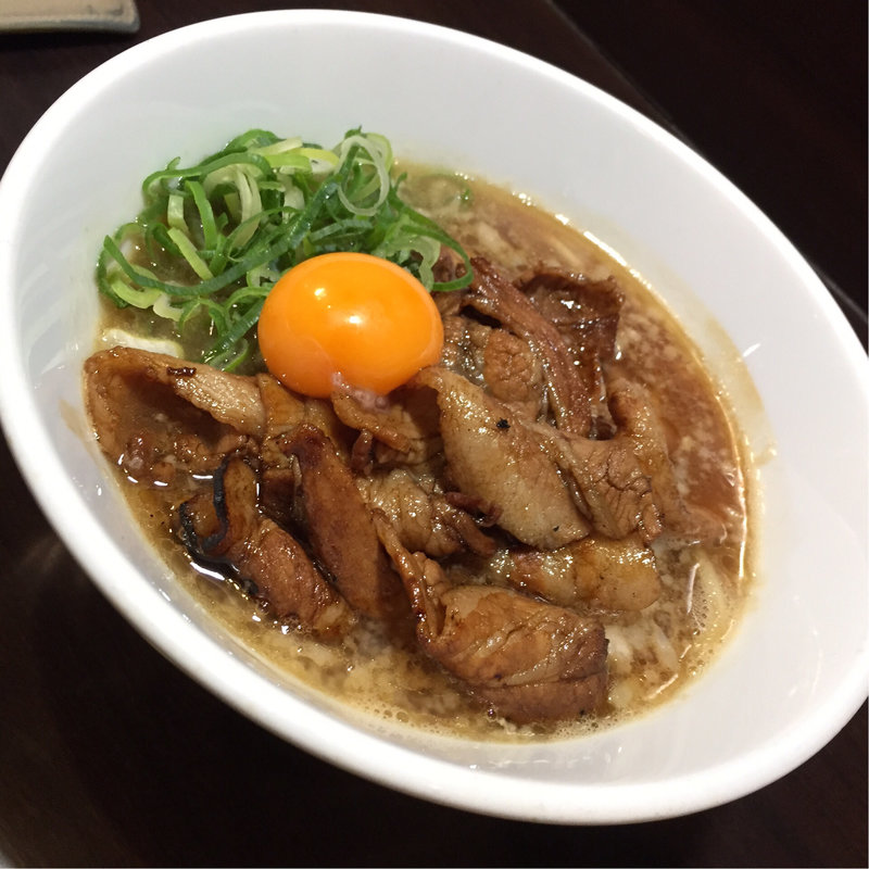 肉玉そば(かき氷専門店　ドギャン )