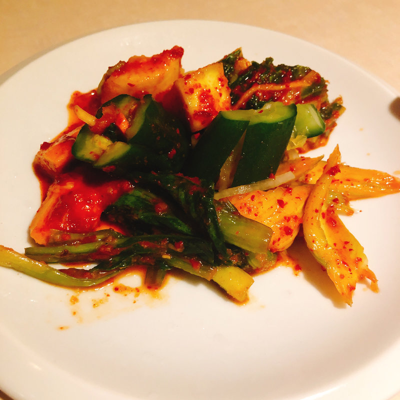 キムチ盛り合わせ(眞一館 新宿本店 （シンイチカン）)