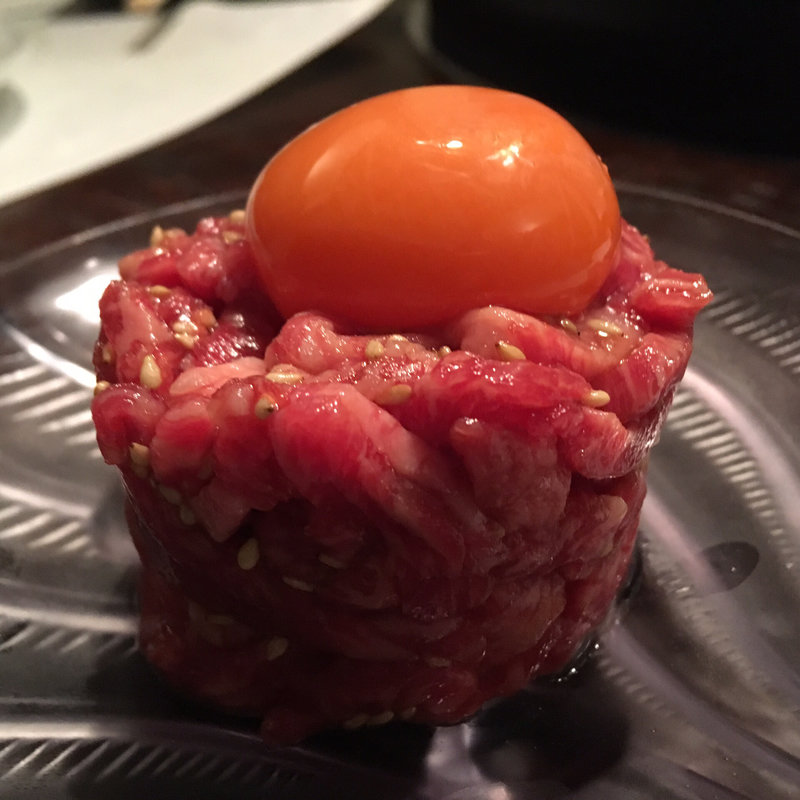 和牛ユッケ(牛牛 西麻布 総本店 （ぎゅうぎゅう）)