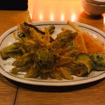 春野菜の天ぷら(和の食 Hako)