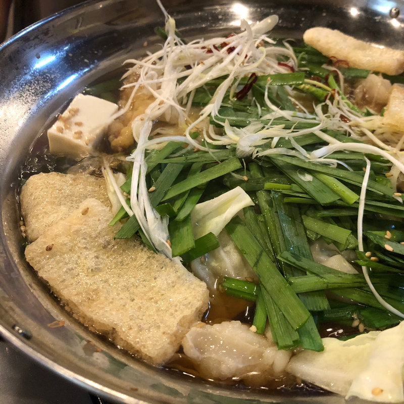 もつ鍋(焼鳥もつ鍋えんや)