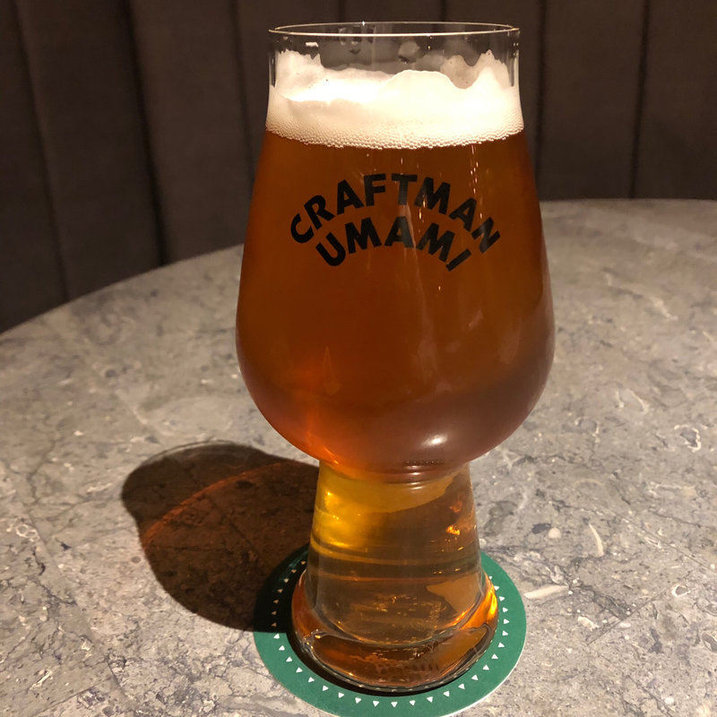 UMAMI オリジナル クラフト UPA(自家醸造クラフトビール CRAFTMAN UMAMI（クラフトマン ウマミ）梅田茶屋町店)