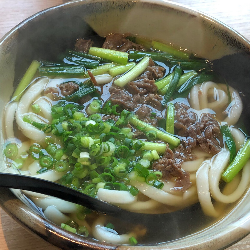 肉うどん(笹うどん)