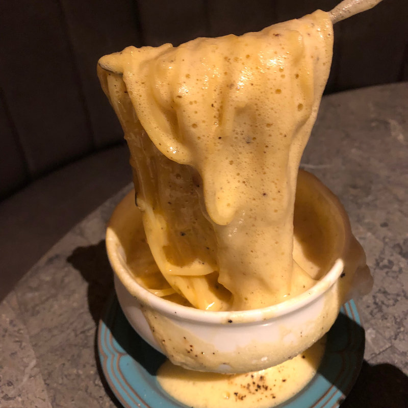 バブルトリュフボナーラ(自家醸造クラフトビール CRAFTMAN UMAMI（クラフトマン ウマミ）梅田茶屋町店)