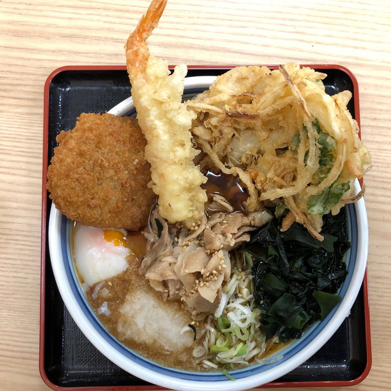 箱根そばスペシャル「元号越しそば」(名代 箱根そば 大和店)