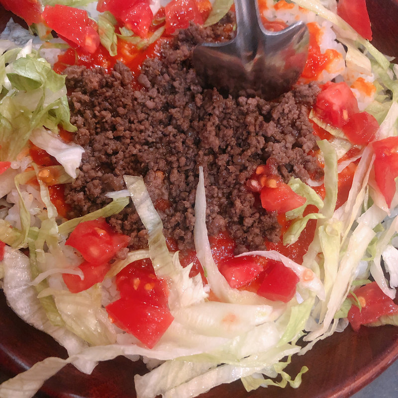 タコライス(熊人酒場 （クマンチュサカバ）)