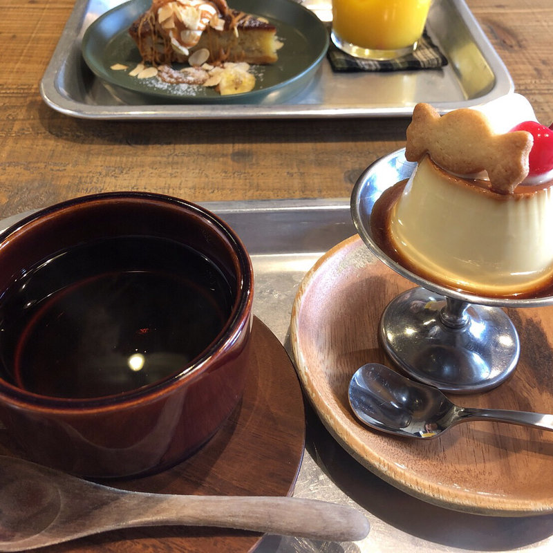 プリンと紅茶(喫茶めくる )