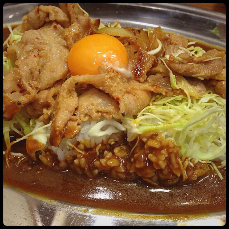 スタミナカレープレート(シェフズキッチンカレー厨房渋谷店 )