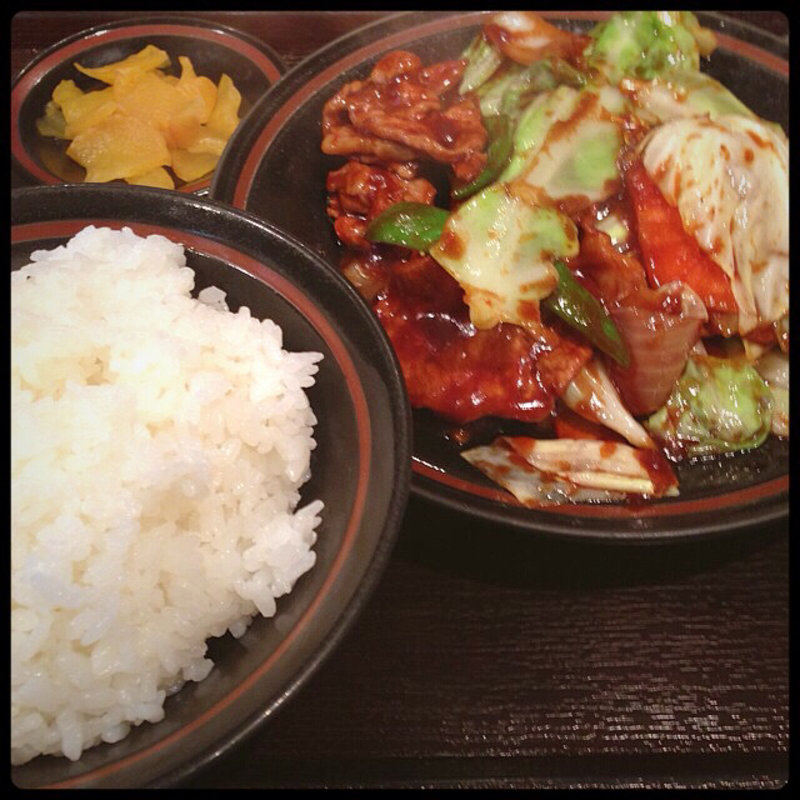 ホイコーロー定食(舞香)