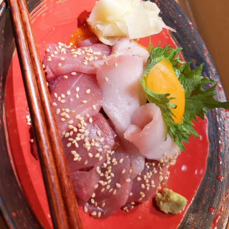 鮪の二色丼(鮨りんか)