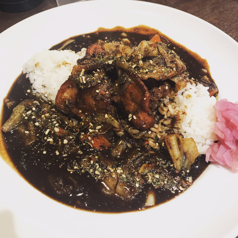 大人のスパイスカレー THEローストチキン プラスチーズ(カレーハウス CoCo壱番屋 JR綾瀬駅西口店)