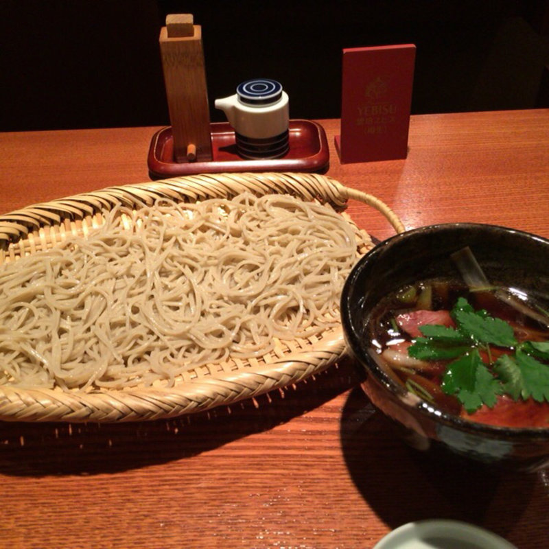 つけ鴨せいろ(蕎・馳走 岩舟)