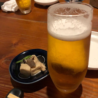 生ビール(ぜんざい)