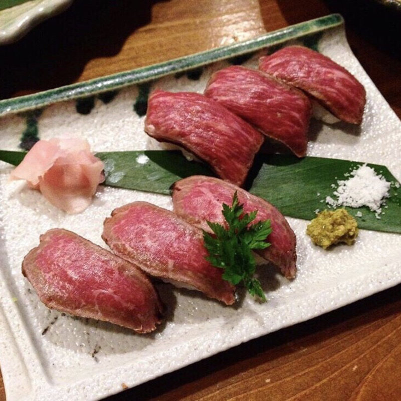 石垣牛のにぎり(まるさ 美崎店 )