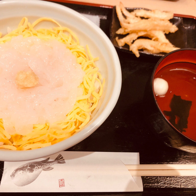 白えび刺身丼(富山 白えび亭 東京駅店)