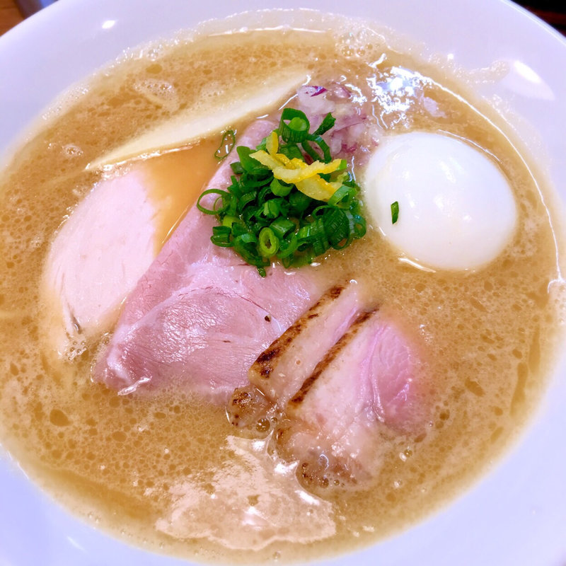 特製鴨だし白湯ラーメン(麺屋 福丸)