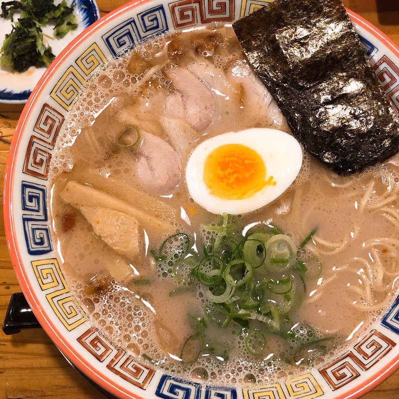 昔ラーメン(大砲ラーメン 上津店)