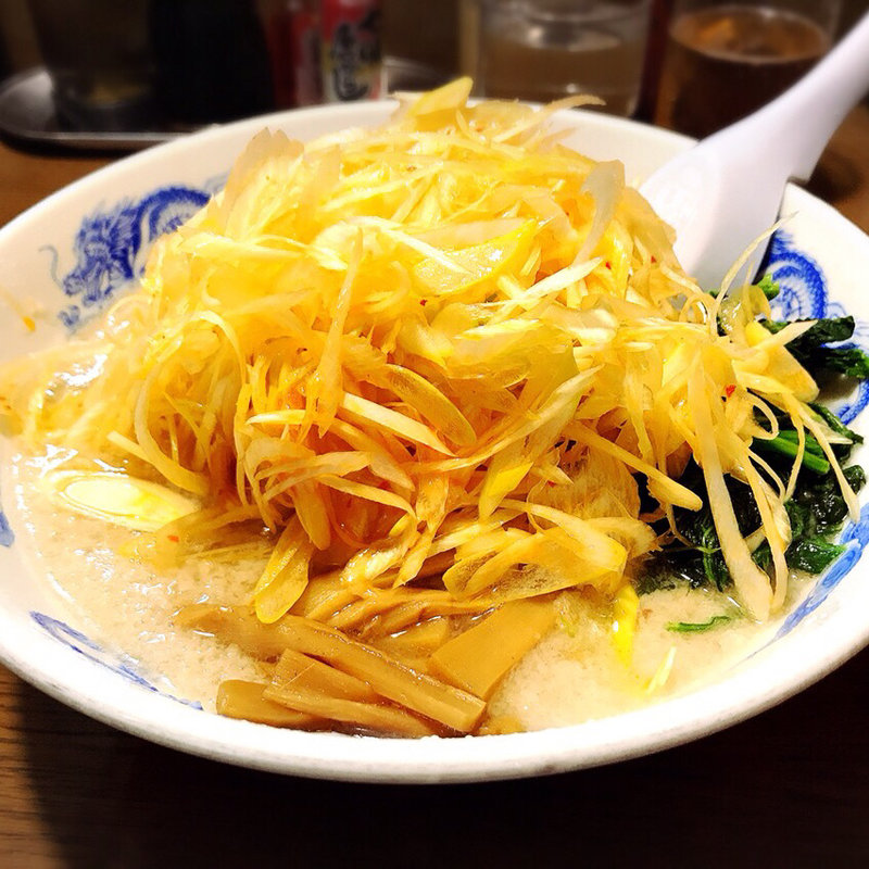 背脂醤油 辛ネギらーめん(亥龍)