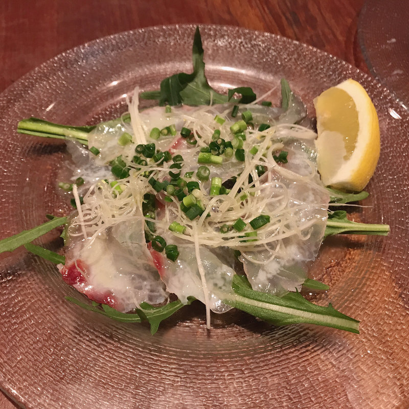 カルパッチョ(PIZZA SALVATORE CUOMO & BAR 新宿)