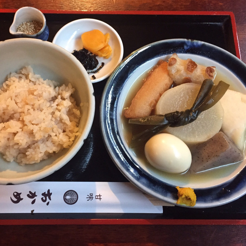 茶飯とおでん(甘味 おかめ 麹町店)