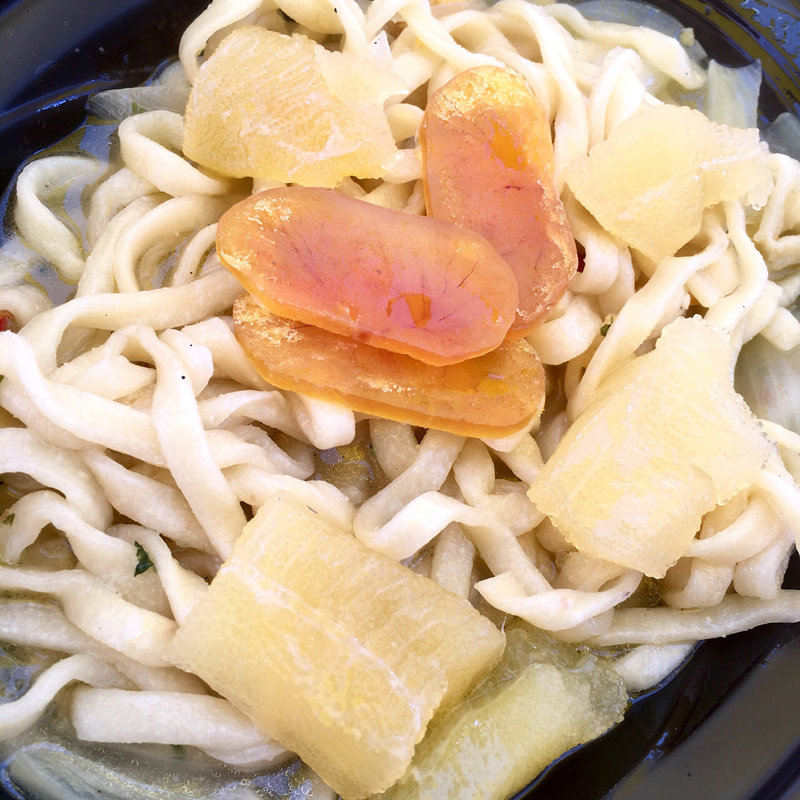 自家製からすみ明太子パスタ(博仏ダイニングKINOSHITA)