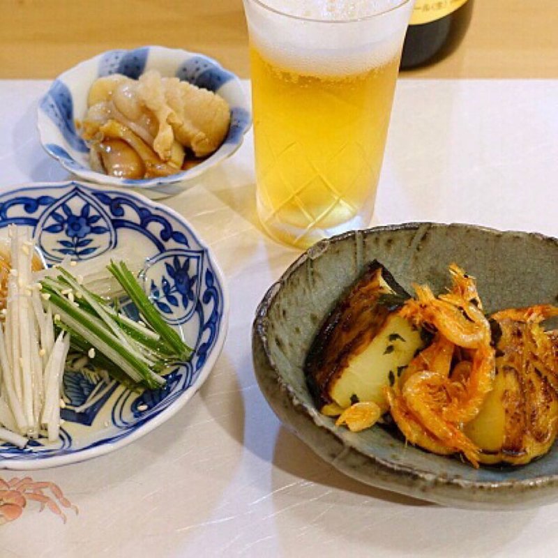 丸茄子と桜海老(ひろ作 （ひろさく）)